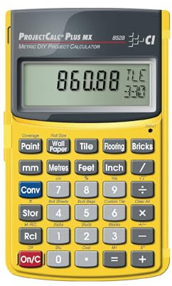 Calculated Industries 8528 Metric Do-It-Yourself Calculator Small