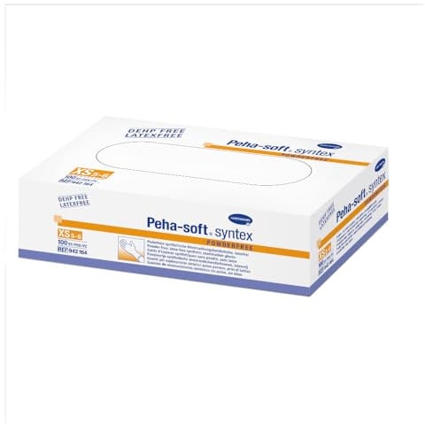 Peha-soft Syntex Unters.Handsch.unste.pud.frei L 100 St