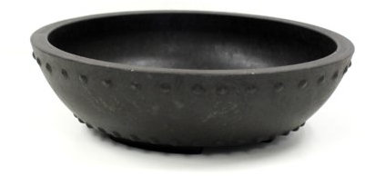 Round Mica Bonsai Training Pot - Superior to Plastic - Won't Break from Freezing or Dropping Like Clay, Earthenware or Ceramic … (1, Exterior Dimensions: 8 1/8 x 2 1/4)
