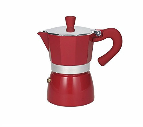 Tognana Caffettiera 1 tazza Grancucina Coffee Star 1ROS Rosso Rubino