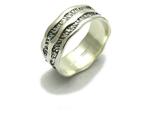 Sterling silber Ring Bande 925 Empress Größe 46-75