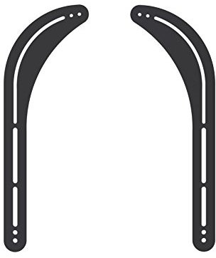 PureMounts PM-SOUND-B Soundbar Unviseral Bracket for Mounting on TV or Wall Mount Maximum Load 15.0 kg VESA 400 x 400