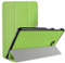 Simpeak Funda Compatible con Samsung Galaxy Tab A 10.1 (SM-T580 / T585), Carcasa Case Multi-Angulo Cubierta Folio con el Soporte Reposo Automatico de Despertador, Verde