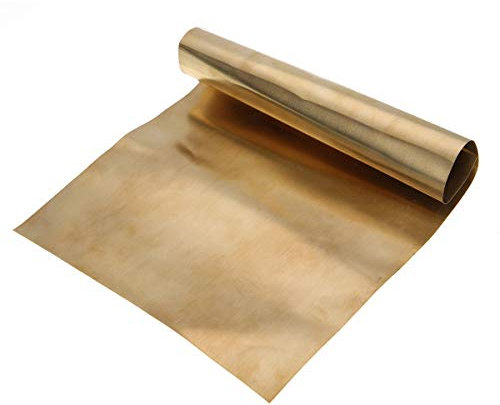 1pc Brass Metal Thin Sheet Foil Plate Shim 0.2mm Thick 0.2mm x 200mm x 300mm