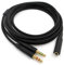KERDEJAR 2020 Nouveau Remplacement 3,5 mm Universel 2 en 1 Casque de Jeu Audio-câble d'extension pour HyperX Cloud II/Alpha- / Cloud Flight/Core Casque pour Ordinateur