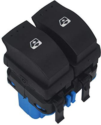 KASturrboo Interrupteur de lève vitre électrique 8200107772 pour Clio 2 Megane Nissan NV400 Primaster Interstar Vauxhall Vivaro Monavo