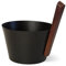 Design Saunaeimer Saunakübel Aluminium (schwarz)