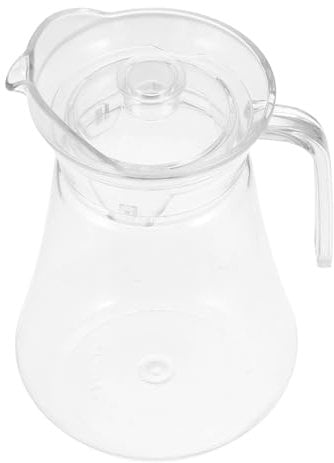 Kälte- Und Hitzebeständiger Krug 1 5 L Mit Deckel Aus Acryl Für Partys