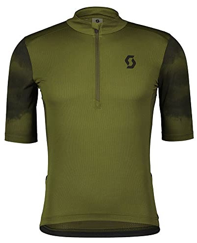 Scott Gravel 10 Fahrrad Trikot kurz fir grün 2024: Größe: XXL (58)