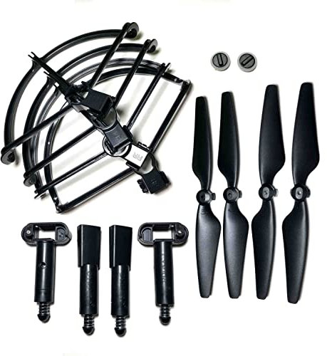 LILYY Zubehör für Drohnen for SJRC F22 PRO F22S Rc Drone Quadcopter Blades Porpellers Fahrwerk Schutzrahmen Blade Guard Ersatzteile