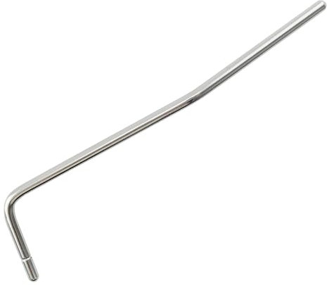 Wilkinson 5mm Palanca de Tremolo Vibrato Arm Entrada Presión para Wilkinson y Otras Guitarras Eléctricas Strat Import, Cromado sin Punta