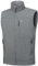 Little Donkey Andy Gilet pour homme - Imperméable - Softshell - Sans manches - Coupe-vent - Chaud et respirant - Veste polaire pour la course, la randonnée, le golf, gris, XL