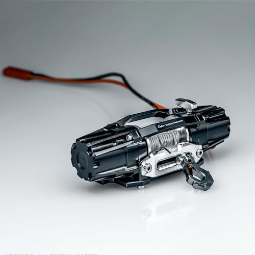 wheelfun Kapodaster Seilwinde für 1/8 Maßstab RC Crawler Truck U4 Queen Cd1582X Upgrade Teil für Hobby
