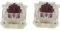 MLWSKERTY For MX Feet Brown Clear Switches 2 Pieces Mechanical Keyboard Replacement Parts Switches