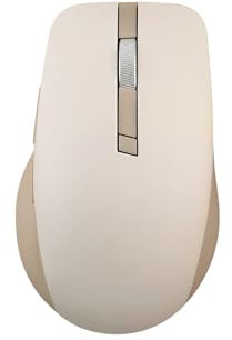 asus MD200 Silent Plus Wireless SmartO Mouse (Oat Milk)