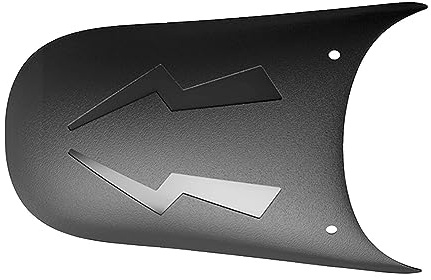 Parafango Anteriore per Moto, Paraspruzzi in Plastica Resistente, Modello Unico, per Accessori Moto (C)