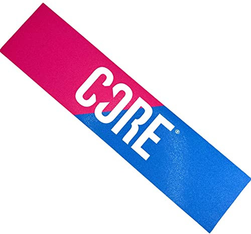 Scooters Core Stunt-Scooter Griptape I One Size I Trick Tretroller I Antitrutschbelag I Sandpapier I Tretfläche (Classic Pink/Hellblau)