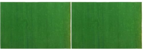 Kisangel 2st Rasenmatte Für Sandtisch Teppich Modelleisenbahn Gras Im Freien Künstliche Grasmatte Bausand Landschaftsbau Sandtisch Hintergrund Outdoor-Fliesen Green Plastik