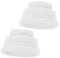 iplusmile 2pcs Rubber End Caps for Pool Ladder Accessories Durable Bumper Guards for Swim Ladders Easy Installation Reliable and Reusable Ground Protectors for Enhanced Pool Aesthetic