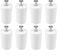 Zilimontt Kit de 8 butées pour volets roulants - Butées pour volets roulants et volets roulants - Avec vis pour traitement de fenêtre - Blanc