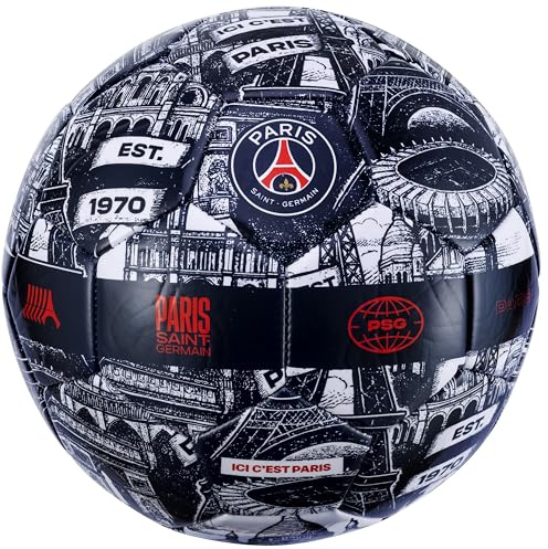 PSG Fußball aus der offiziellen Kollektion Paris Saint Germain, Größe 5
