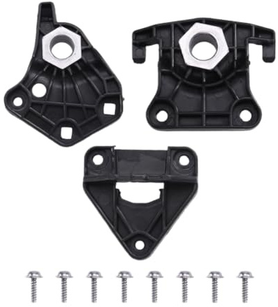aCAAaywTN Scheinwerfer-Reparatursatz vorne kompatibel mit 3er G20 G21 4er G22 G23 M3 G80 2021 2022 2023 Scheinwerferhalterung(Emitting Color: Black Left)