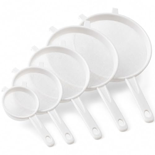 5PCS Sieve Small Strainer Mini Sizes for Kitchen Use