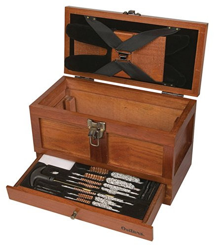 OUTERS 25 – pièce Universel Bois Pistolet Outil de Nettoyage Coffre (.22 Calibre et Up)