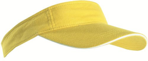 MB CAPSDamen Sonnenhut YELLOW / WHITE