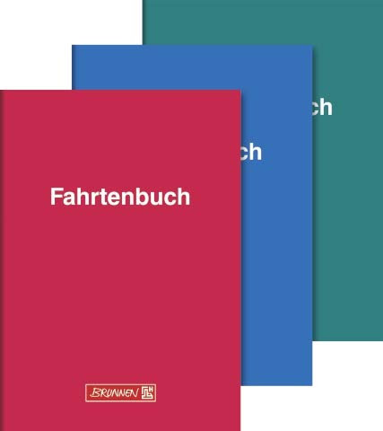 Brunnen Formularbuch Fahrtenbuch A5 16 Blatt