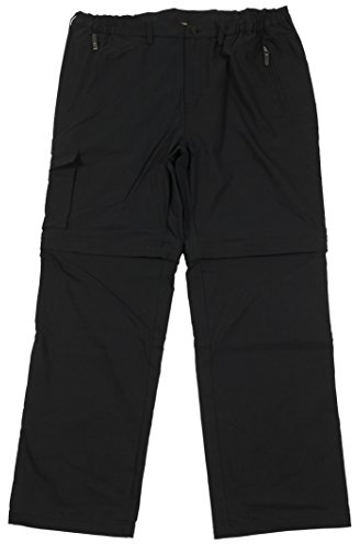 Abraxas Outdoor Zipp-Off-Hose großen Größen, schwarz, Größe:4XL
