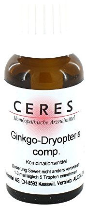 Ceres Ginkgo Dryopteris Comp.Tropfen