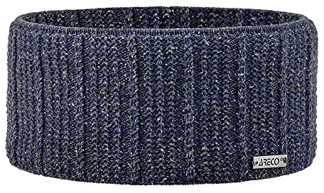 Areco Sports Stirnband Uni mit Seide, One size, anthrazit