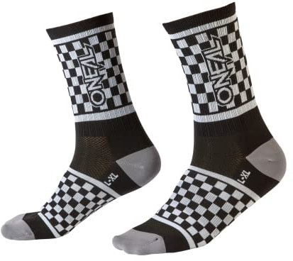 O'NEAL | Mountainbike Fahrrad Socken | Downhill Freeride | Schweißabsorbierend, Gute Passform, hochwertige Materialien | MTB Performance Sock Victory V.22 | Unisex | Schwarz | 43-46