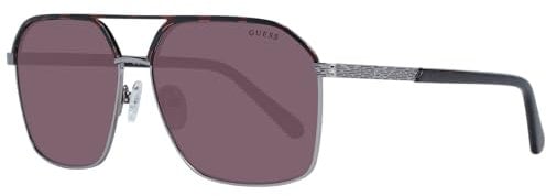 GUESS GF5081, Glänzendes helles Nickeltin / Farbverlauf Braun, Einheitsgröße