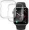 CCLKHY 2 Pezzi Cover Compatibile con Apple Watch Series 7 41mm Cover Morbide, Custodia Proteggi Schermo Trasparente TPU, Protettiva Case per iWatch Series 7 41mm