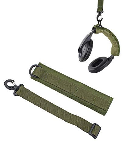 Taktische modulare Headset-Abdeckung, Jagd-Schieß-Kopfhörer-Abdeckung für MSA/Howard/Peltor/COM-TAC II/Militär-Headsets, armee-grün, M, Modisch