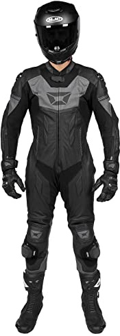 cortech Men's Revo Sport Air 1-Piece Leather Motorcycle Racing Suit