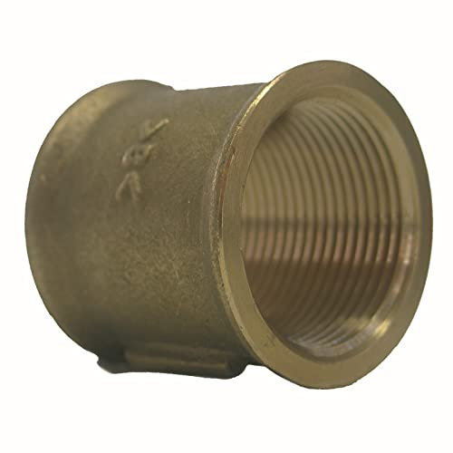 10PZ IDRAULICA MANICOTTO FEMMINA FEMMINA ART. 270 GR.3/8 IN OTTONE GIALLO