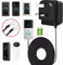 Xzgm Video Doorbell Power Adapter, 24V 500MA Doorbell Transformer,for Most Versions of Ring Doorbell and Thermostat (10M extension cable Black)