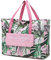 Myhozee Strandtasche xxl Familie Badetasche Damen Strandtasche mit Reißverschluss Sommer Beach Bag Tasche Wasserdichter Sanddichter für Pool Strandausflug