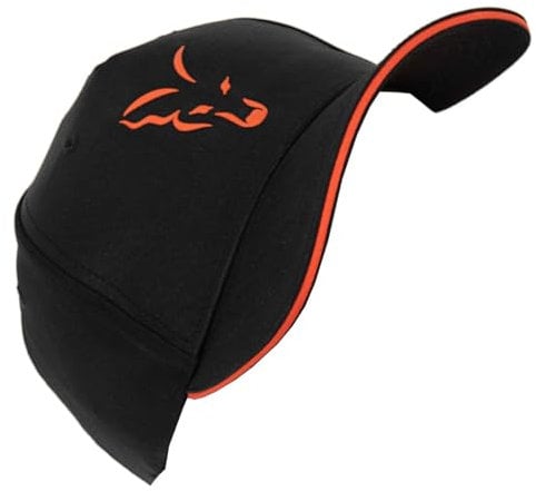 Fox Collection Casquette de baseball noir et orange