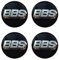 STREHN Auto Radnabenkappen für BBS 56MM Radnabenabdeckung Reifen Felgendeckel Aufkleber Nabenkappen Abzeichen Sticker Zubehör,C-Blackstyle
