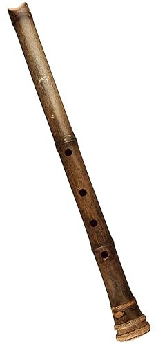 bambusflöte E-Taste 5 Löcher Shakuhachi Holzmusikinstrumente 1,6 Fuß Vertikale Bambusflöte Mit Wurzelholzinstrument