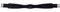 QHP Vielseitigkeitsgurt Basic Pro (95 cm, schwarz)