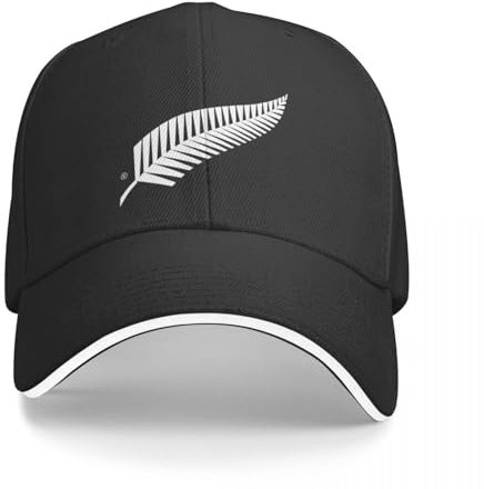 TeysHa Baseballkappe Snapback Sonnenhut Neuseeland Silber Farn Cap Baseball Cap Sonnenhut Sonnenhut Herren Mütze Damen Männer Frauen