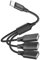 USB C Male to Three USB Female Cable Adapter,Type C to 3 Type A 2.0 Port Splitter Dongle Cord Converter Connector Multiple Multi Hub for MacBook,iPad Pro Air,Microsoft Surface Go,PC,Laptop