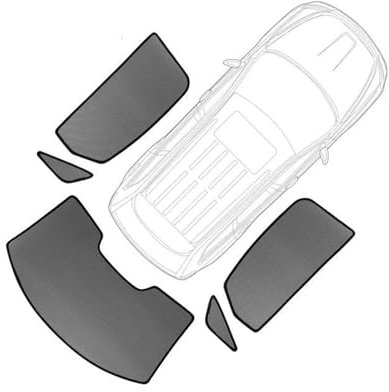 SKINII Sonnenschutz Für 3er Touring E91 2005–2012 Magnetischer Auto-Seitenfenster-Sonnenschutz Netz-Sonnenschutz Sonnenblende Auto innen (Color : Rear Back)