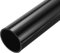 sourcing map 3 Inch PVC Rigid Tube Round Pipe Hardware Tubing 68mm ID 75mm OD 350mm Black High Impact for Water Pipe Crafts Cable Sleeve