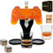 Game Whiskey Decanter Set,28oz Decanter Sets for Men with Spout IceCube Game Tray,Liquor Dispenser Tequila Liquor Decanter Whiskey Set Bourbon Gifts for Men Dad Boyfriend Him Husband Man Cave Decor
